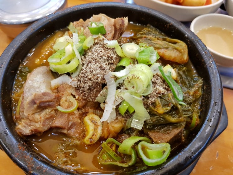  부평 맛집, 조마루 감자탕