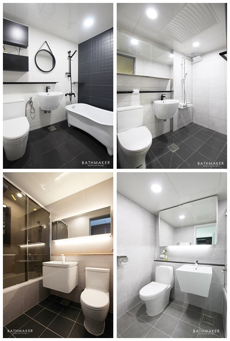 바스메이커가 시공한 욕실 리모델링 인기 욕실 Best5 욕실 리모델링 시공후기, 욕실 디자인, 인기 있는 욕실 스타일