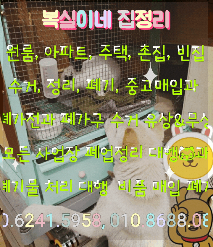  구미 집 정리 홈 수거 전문 복실이네입니다. 봄 이사철 집 정리 폐가전 폐가구 유상 수거 무성 수거와 중고가전 정리 수거 매입합니다. 원룸, 주택, 아파트 정리 청소