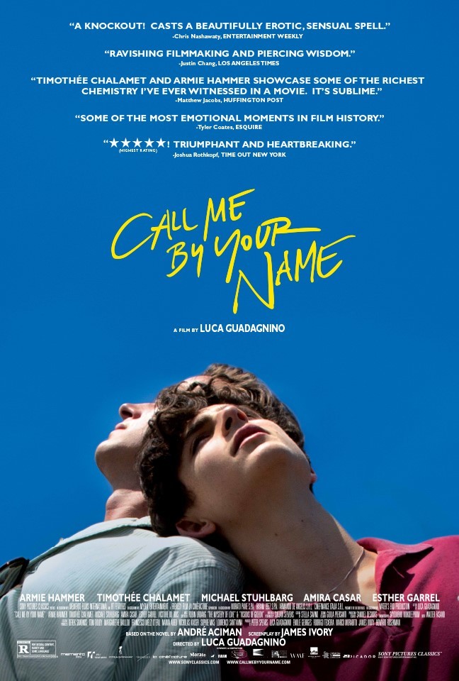 콜 미 바이 유어 네임 Call Me by Your Name , 2017 콜 미 바이 유어 네임 Call Me by Your Name , 2017