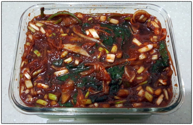  깻잎김치 담그는 법, 깻잎 양념장 황금 레시피