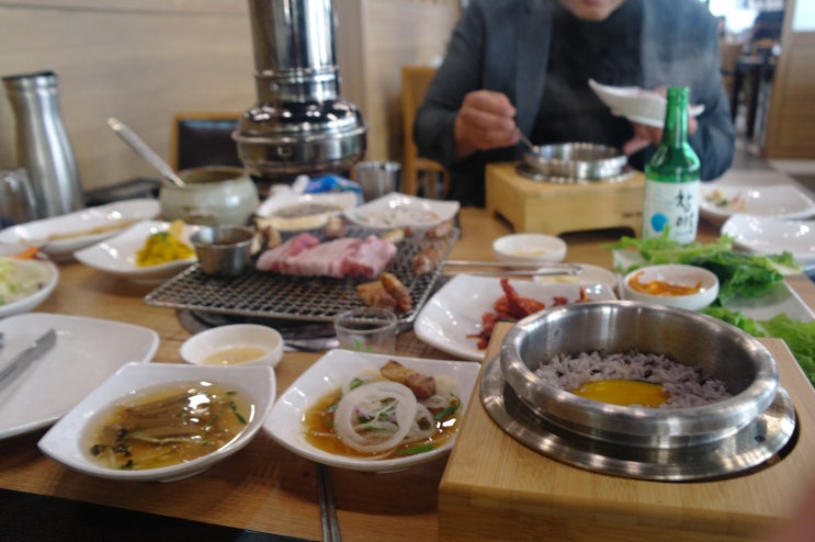 제주대학교병원근처 흑돼지맛집 제주영롱가 본점 다녀옴~