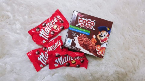  [maltesers]몰티져스 초코볼&켈로그 코코팝스 씨리얼바 !!!