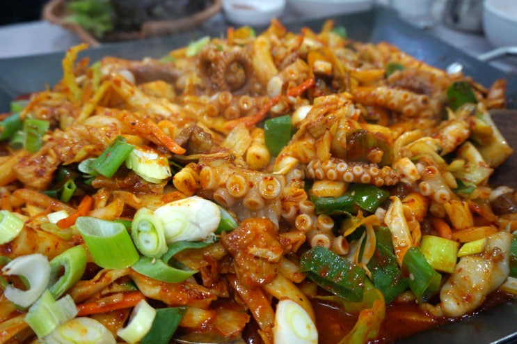  서산 동문동 맛집 <착한낙지> 낙삼철판볶음 한쌈하세요~