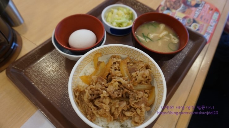  오사카 배틀트립 하니,솔지가 간 가성비 규동집