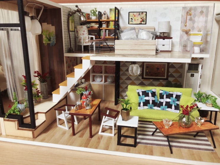 diy 미니어처 하우스 :: 모던 스위트 diy 미니어처 하우스 :: 모던 스위트