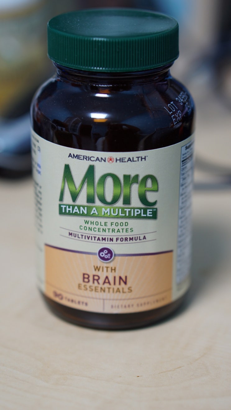  American Health More than a multiple Brain Essentials 복용후기