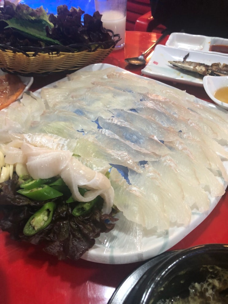  곡반정동 신선 횟집 동해수산 강추 맛있는곳!