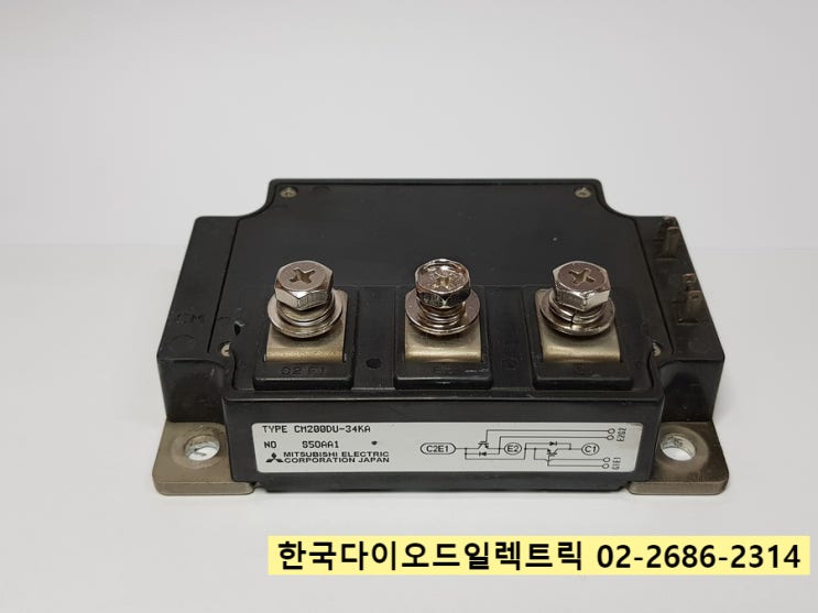  [판매중] CM200DU-34KA / 200A 1700V IGBT / 일본 MITSUBISHI ELECTRIC 미쯔비시