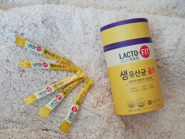  8초에 하나씩 팔리는 유산균! 신바이오틱스 락토핏