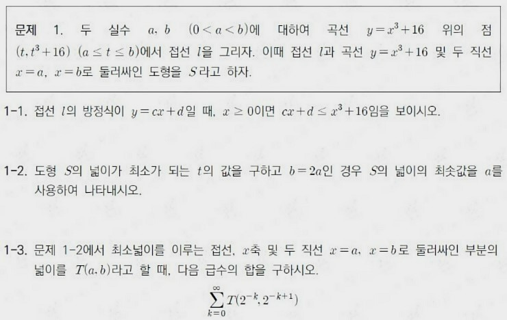 서울대 심층구술면접] 2018학년도 서울대학교 심층구술면접 수학 기출문제1(인문)의 풀이 및 해설 : 네이버 블로그