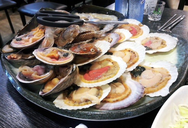  광안리 황금조개구이 가성비는?