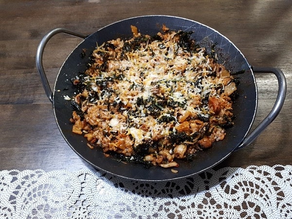 양념쭈꾸미볶음밥, 온가족 아침식사로 맛있게 즐겨요^^