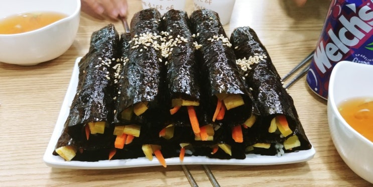  신방동 꼬마김밥 : 천안 몬스터꼬맹이김밥 2차 방문기 + 영업시간, 가격