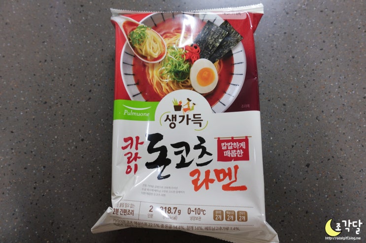  [풀무원] 생가득 카라이 돈코츠 라멘
