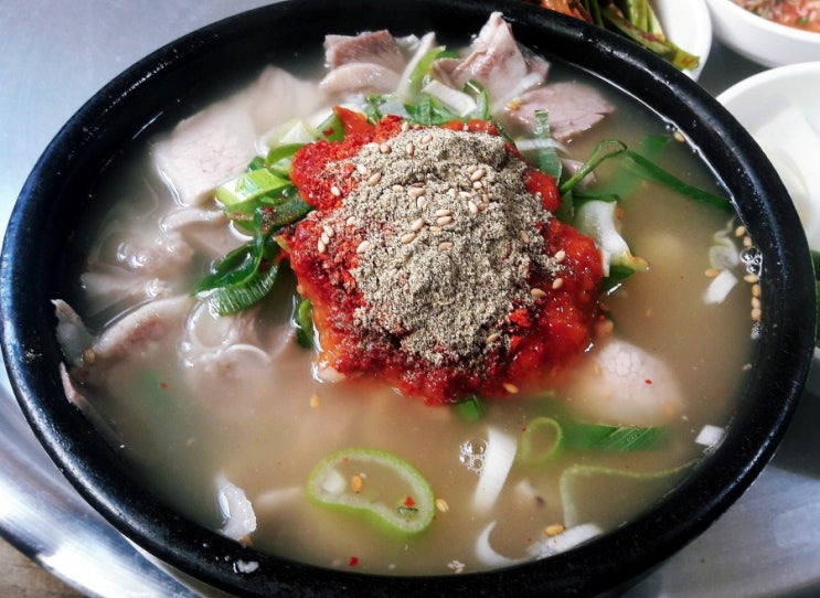  광안리 자매국밥 아침식사 해장!