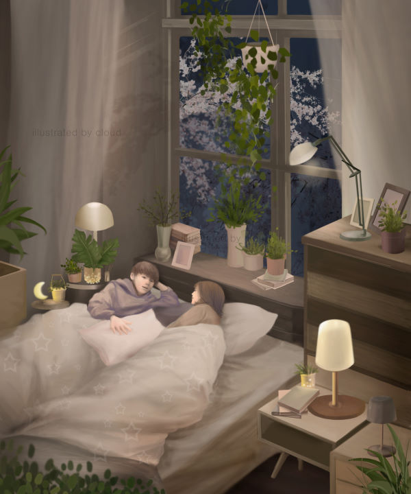  Spring night