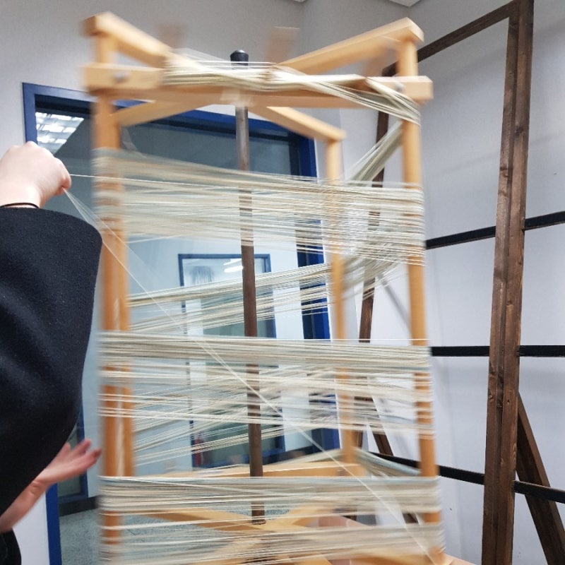 직물 디자인, 직조 과정(직조 과제) 소개하기~ : 네이버 블로그