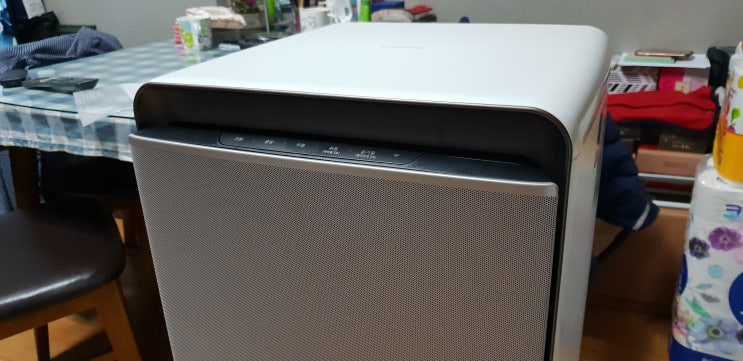  삼성 큐브 공기청정기 실구매 후기 세번째편 -  AX80N9080WWD, AX90N9880WFD 비교