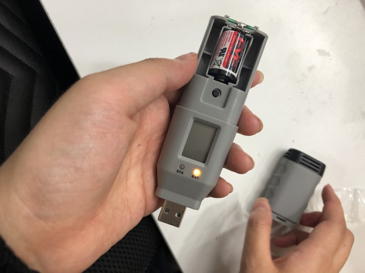 온도 습도 USB 데이터로거 기록계 저장창고 용