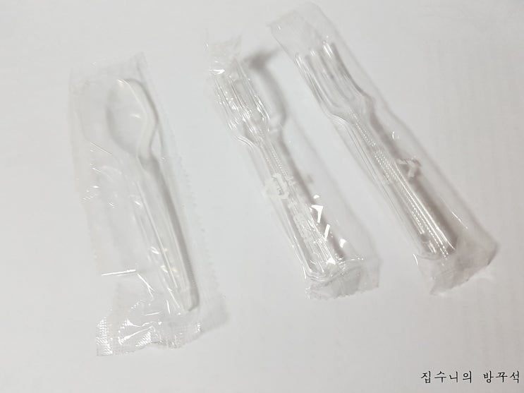 [매일매일 버리기]D+170_일회용 숟가락, 포크