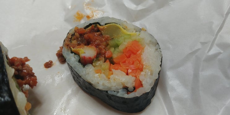  용곡동 건강한김밥 : 영업시간, 휴무일, 소풍 도시락 등등 : 천안 김밥맛집