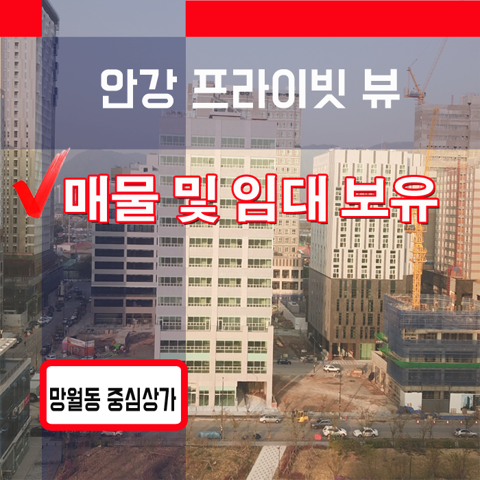  하남미사 뷰가 좋은 사무실, 안강프라이빗 뷰 상가