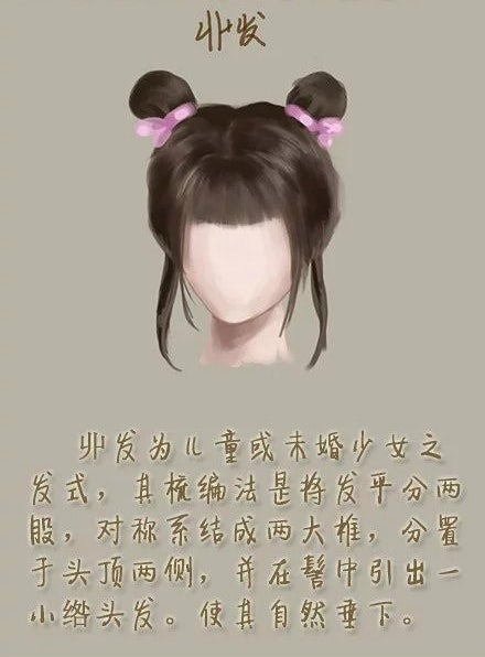고대 중국 여성의 헤어스타일