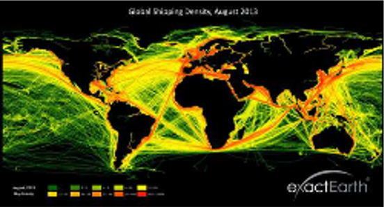  exactAIS 밀도 지도(exactAIS Density Maps)