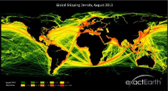 exactAIS 밀도 지도(exactAIS Density Maps)