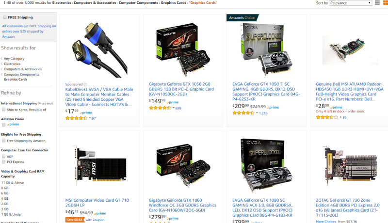 그래픽카드 직구 아마존 GTX 1070 가격비교해 보고 구입하기 : 네이버 블로그 그래픽카드 직구 아마존 Gtx 1070 가격비교해 보고 구입하기 : 네이버 블로그
