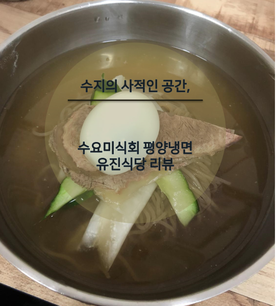  <종로 맛집> 수요미식회 평양냉면 맛집 "유진식당"