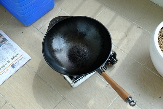 스켑슐트 월넛 웍 32cm (무쇠웍)