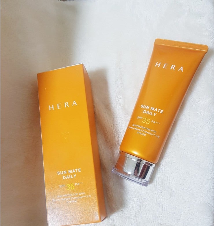 헤라 썬크림 HERA 선메이트 데일리 꿀피부 자외선 차단제 추천