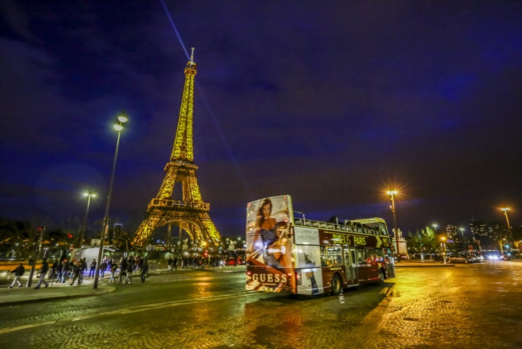 파리 여행 : 낭만 가득한 파리 야경 즐기기