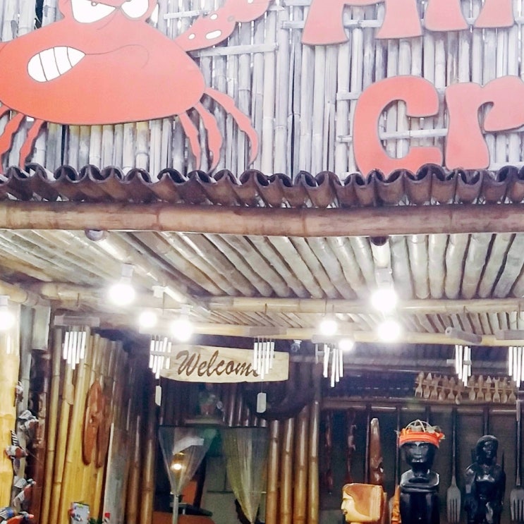  클락, 앙헬레스 맛집 "앵그리 게요리 (angry crab)"