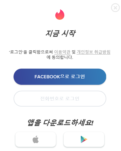 후기 tinder 소개팅 앱