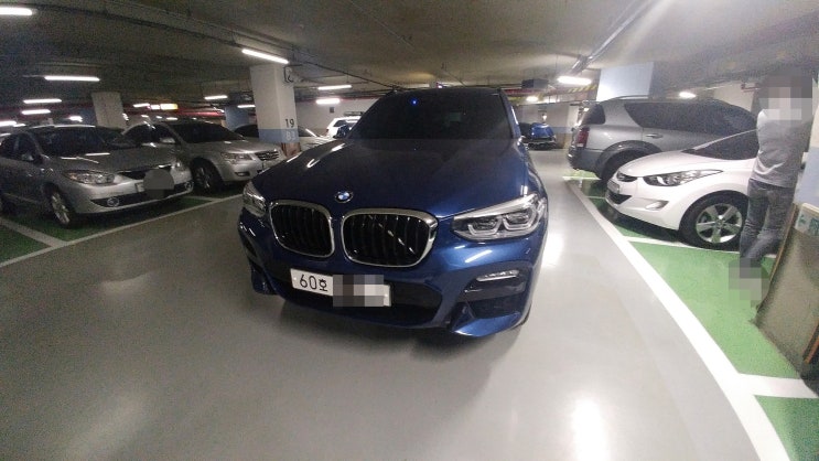 BMW New x3 xdrive 20d M sport package 장기렌트 출고 후기