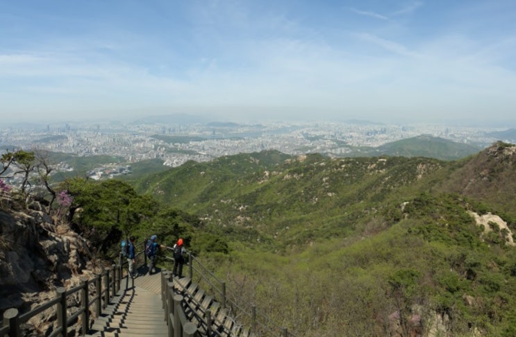  관악산 케이블카능선~사당능선