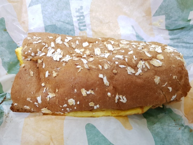  부평시장역 맛집, 써브웨이 모닝 메뉴,가격