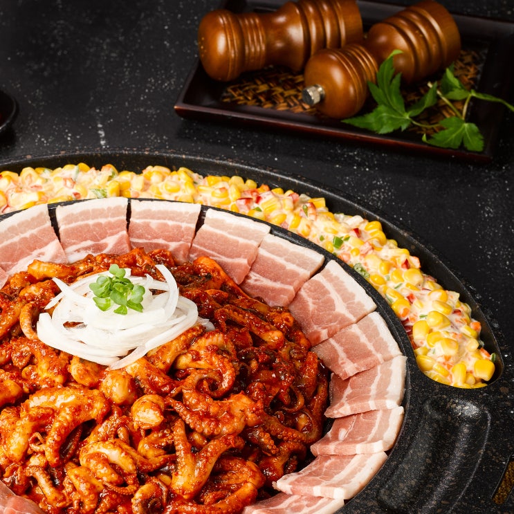  제주시 삼화 매콤한 쭈꾸미 맛집!(만두무료쿠폰)