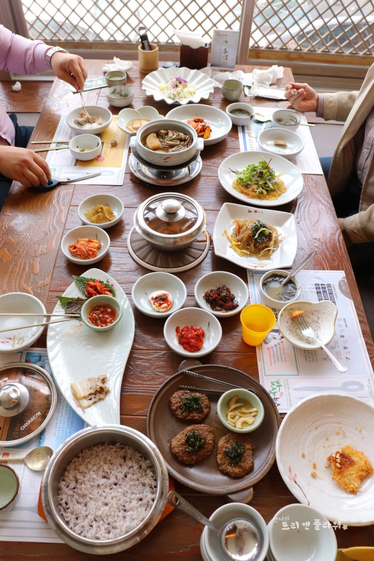  대전상견례장소 깔끔한 퓨전한정식 가오동 마실