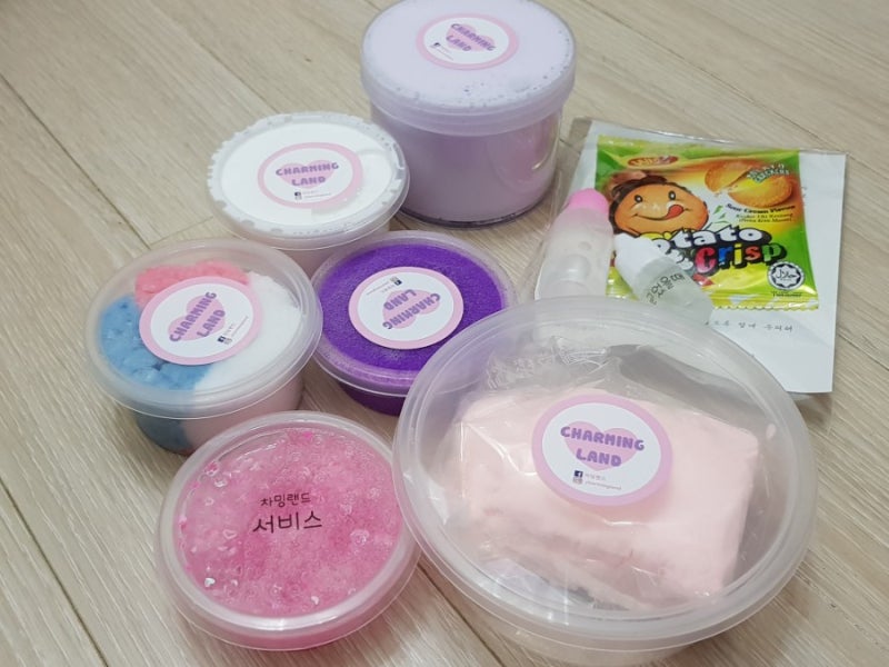 네이버스토어팜 《차밍랜드》 슬라임 구매후기*_* 짱죠았움.....♡ : 네이버 블로그