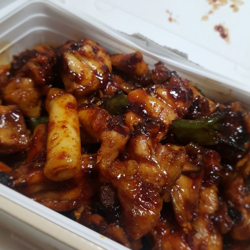진주 치킨 지코바 숯불양념구이 야식으로최고!