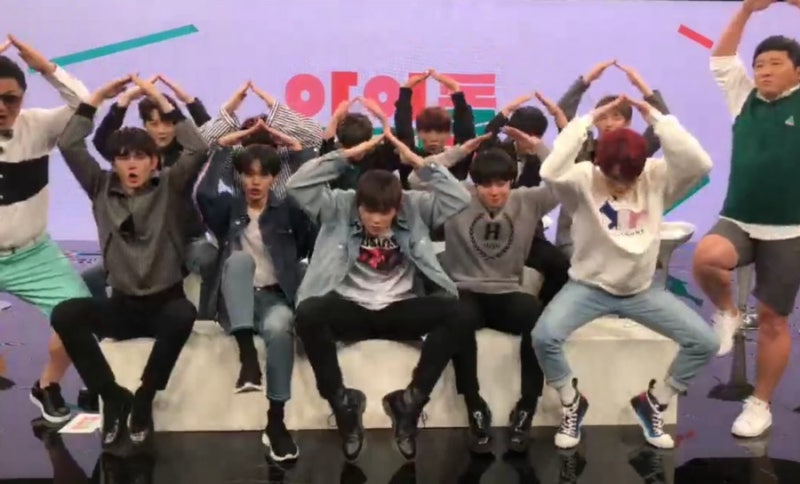 180424 아이돌룸 워너원 V앱 라이브 <게릴라이브> 리뷰! (feat. 멤버들 휴대폰에 저장된 이름은..?....
