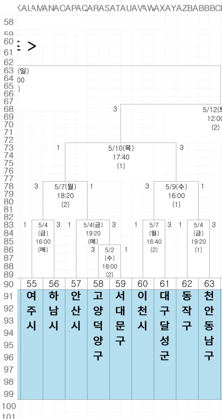  도미노피자기전국리틀야구대회 대진표