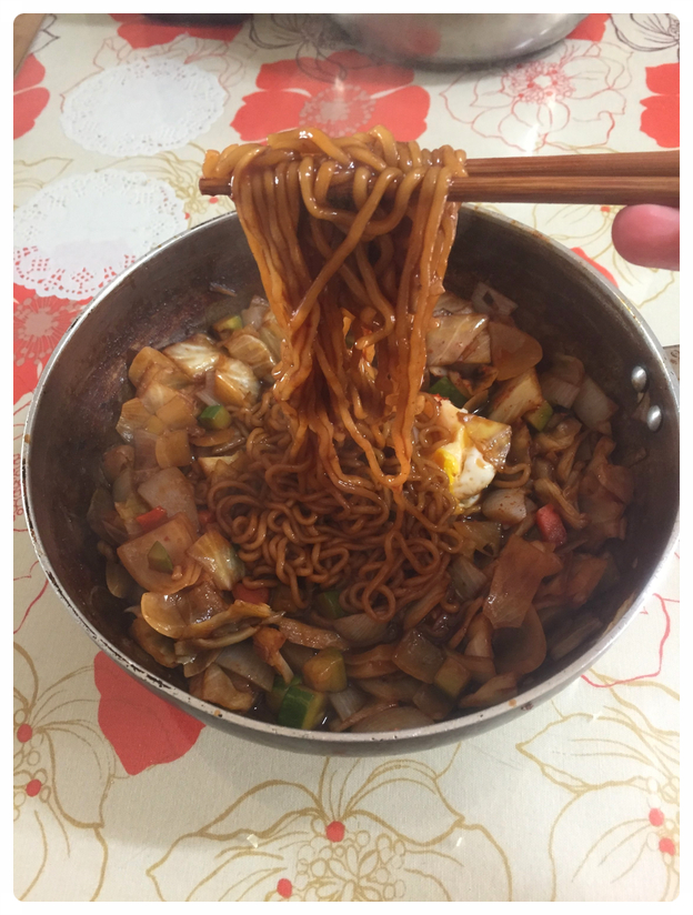  사천 짜파게티 맛있게 먹자!! 사천 짜파게티 간짜장 만들기~!