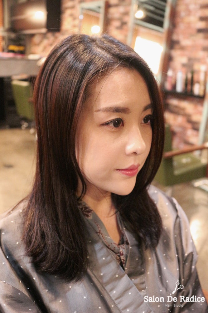 분당미금역 레이어 C컬펌 여성펌