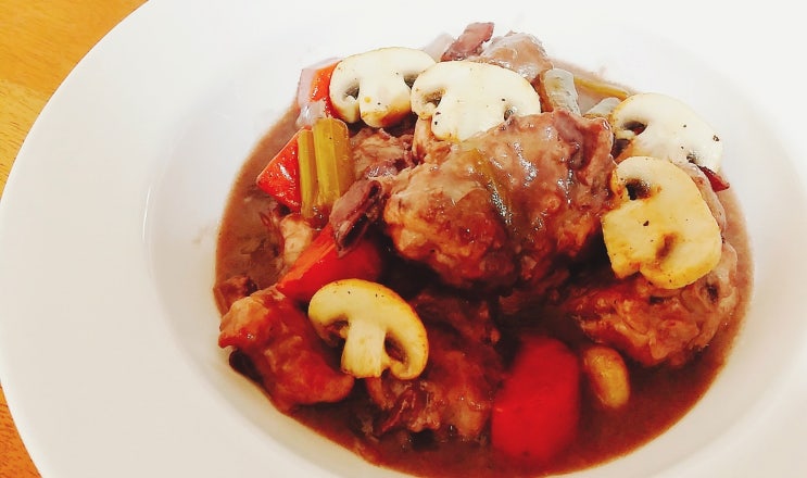  프랑스풍 닭도리탕? 코코뱅! (Coq au vin)
