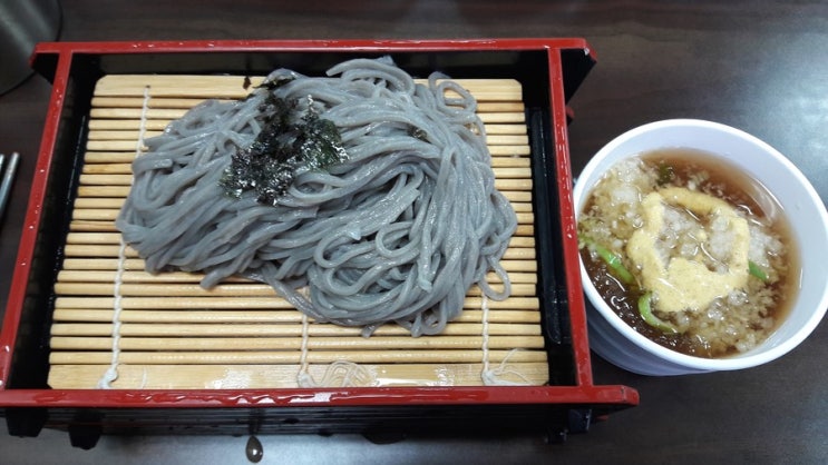 오늘의 런치 자루소바<대가(大家)> 달큰한 국물맛! 오늘의 런치 자루소바<대가(大家)> 달큰한 국물맛!